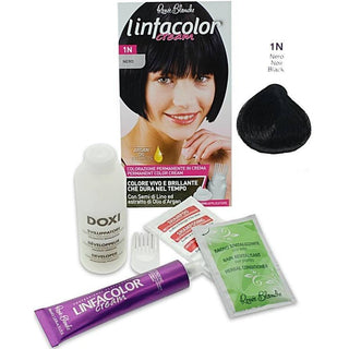 Renée Blanche Linfacolor Crema 1N Nero — Colorante per capelli