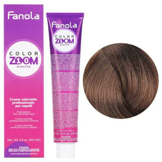 Fanola Color Zoom 헤어 컬러 크림 palette 전체 100ml 7.7 블론드 브라운 