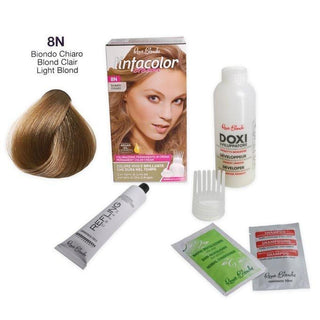 Rene'e blanche Linfacolor Crema 8N Biondo Chiaro — Colorante capelli