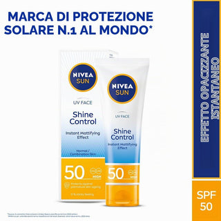 Nivea Sole Protezione Viso Controllo Brillio SPF 50 40 ml — Crema viso solare