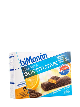 Riegel Bimanán mit Schokolade und Orange 