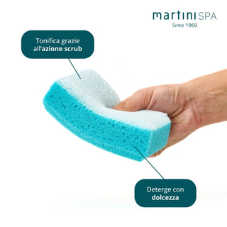 Martini Spa Oceania Guanto Massaggio Spugna Doppia Azione 047 — Guanto massaggio