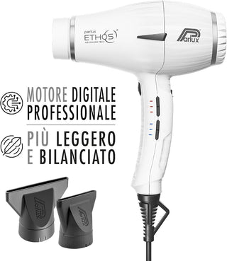 Parlux Ethos Bianco Opaco 1 pezzo — Asciugacapelli