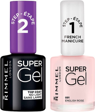 Σετ βερνικιών νυχιών Duo L'Oreal Paris 2 Steps 16M31QL 2 τεμάχια 5 ml
