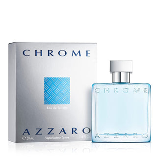Azzaro Chrome Eau de Toilette 50 ml Uomo — Eau de Toilette