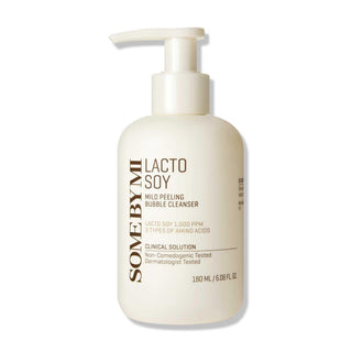 Some by mi Lactosoy Detergente Peeling Bubble 180 ml — Limpador de rosto