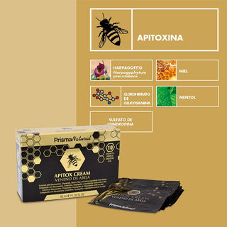 Prisma Natural Apitox Crema 10 bustine 4ml — Crema in bustine