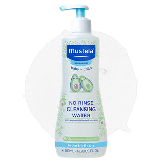 Mustela Bébé Água de Limpeza Sem Enxaguamento 500 ml 