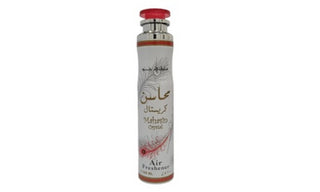 Lattafa Mahasin Crystal, floreale, deodorante per ambienti, 300 ml