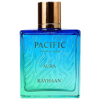 Rayhaan Pacific Aura, eau de parfum, per uomo, 100 ml