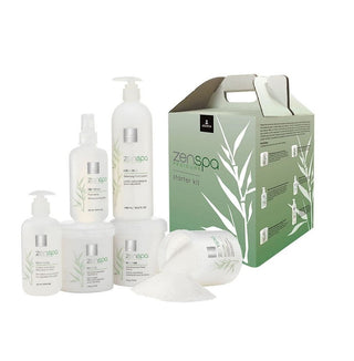 Zestaw startowy Jessica:ZenSpa Revive Volcanic Pumice Peeling do stóp 435 g + Żel do skórek z aloesu 251 ml + Nawilżający krem do stóp z witaminą E 425 g + Kojąca sól do stóp 453 g