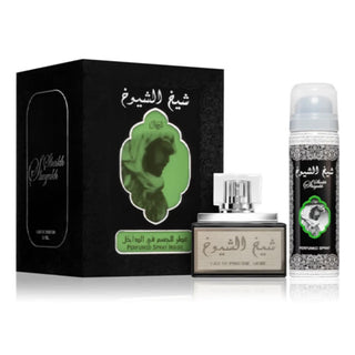 Lattafa Sheikh Al Shuyukh Black Eau de Parfum 50 ml + Deodorante 50 ml — Eau de Parfum