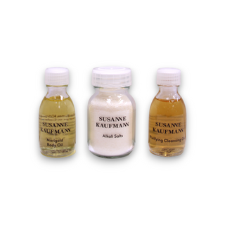 Susanne's Home Spa Collection Set Susanne Kaufmann: Facial Cleansers Paraben-free purifying gel for the face 30 ml + Body lotions and creams 15 ml + Face masks and exfoliants