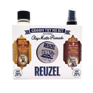 Reuzel يحاول Reuzel طقم العريس - طين مطفي