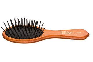 Eurostil Oval plastic puff, small brush 1 pc. 
