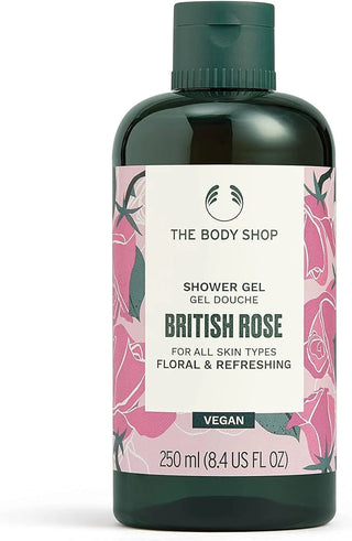 The Body Shop British Rose duschpeeling 50 ml