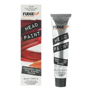 Fudge Professional Head Paint, Complesso Balsamo Triplo, Tintura Permanente per Capelli, 55.26 Marrone Rosso Violaceo Intenso Chiaro, 60 ml