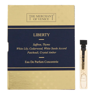 The merchant of venice Liberty, Eau De Parfum, unisex, 2 ml *Fiala