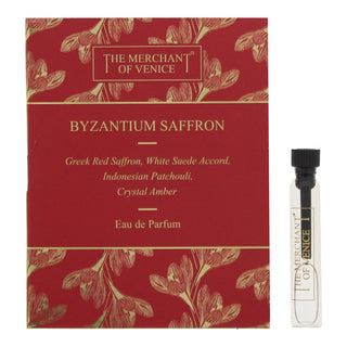 The merchant of venice Byzantium Zafferano, Eau De Parfum, unisex, 2 ml *Fiala