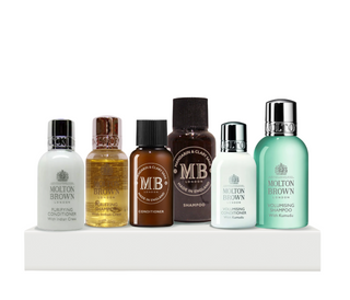 Hair Therapy Discovery Set Molton Brown: Shampoo Indian Cress 30 ml + Balsamo 30 ml + Balsamo Mandarino e Salvia Sclarea 30 ml + Shampoo Kumudu 50 ml + Balsamo Kumudu 30 ml + Shampoo Mandarino e Salvia Sclarea 30 ml