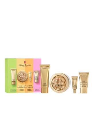 Set Elizabeth Arden: Ceramide Eliminates Impurities Crema detergente  50 ml + siero viso in capsule 60 pezzi + Ceramide Retinol Lift & Firm Eye Cream 5 ml + Advanced Ceramide Lift & Firm Day Cream For Face 15 ml
