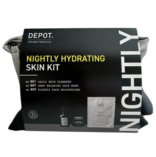 Set Depot: 800 Skin Specifics N. 809, Crema idratante, Notte, Per il viso, 65 ml + 800 Skin Specifics N. 801, Carbone attivo, Detossinante, Gel detergente, Per il viso, 50 ml + 800 Skin Specifics N. 807, Acido ialuronico, Nutri-lenitivo, Maschera in tessu