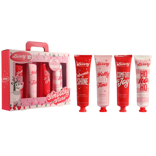 The Luxury Bathing Company Candy Canes, Cocoa & Vanilla Swirl 400 ml — Set corporal