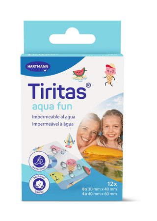 Hartmann Tiritas Aqua Bambini 2 Taglie 12 Unità — Cerotti medicali