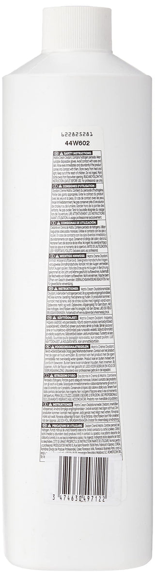 Matrix Cream Developer 6% 20 Vol. 1000 ml — Ossidante colorante