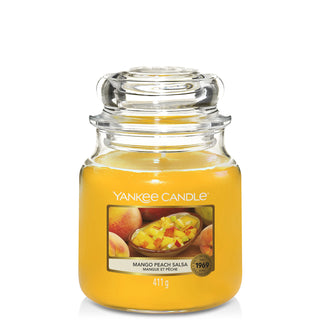 Yankee Candle Mango e Pesca 411 g Candela Profumata