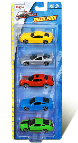 Maisto Fresh Metal Assortito 5 pz — Modellini Auto