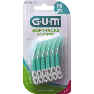 Sunstar Gum Soft-Picks Advanced Regular 30 pezzi — Stuzzicadenti interdentale