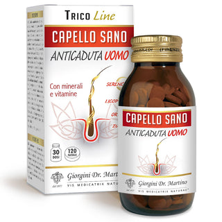Dr Giorgini Capello Sano Anticaída Hombre 72 G - Pastillas de 600 Mg 