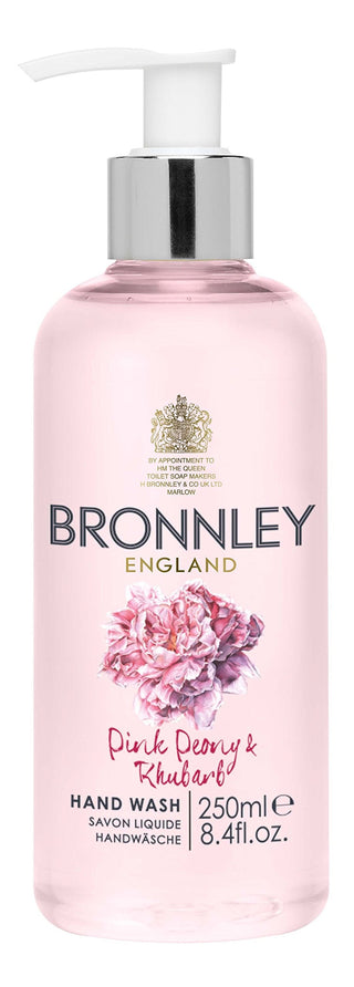 Bronnley Peony Rose & Rhubarb Liquid Hand Cleansing Soap 250ml