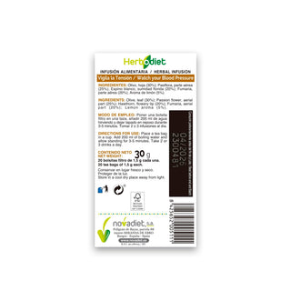 Novadiet Herbodiet Vigila Tension 20 Filtri — Integratore