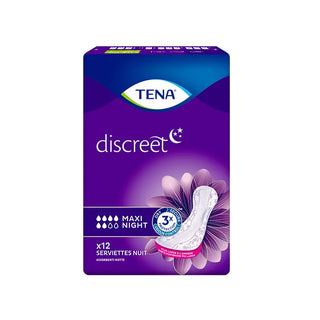 Assorbente per incontinenza Tena Discreet Maxi Night 12 pezzi