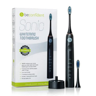 Spazzolino elettrico sbiancante Beconfident Sonic Nero-Oro rosa