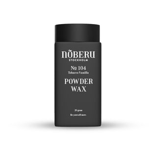Noberu of Sweden Powder Wax Tobacco Vanilla, ceară pudră pentru păr 20 g
