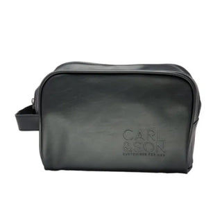 Carl & Son black toiletry bag 