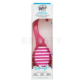 Spazzola per doccia Wet Brush Glitter Pink