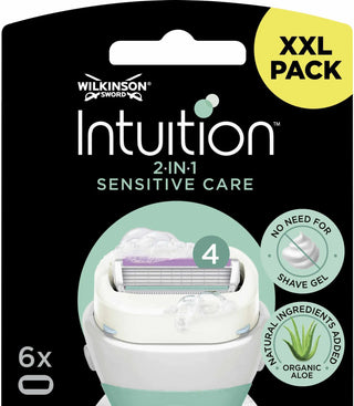 Wilkinson sword Intuition Sensitive Care 6 pezzi — Rasoio donna