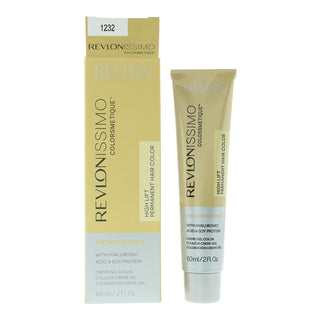 Revlonissimo Colorsmetique, Tintura Permanente Per Capelli, 1232 Golden Pearl, 60 ml