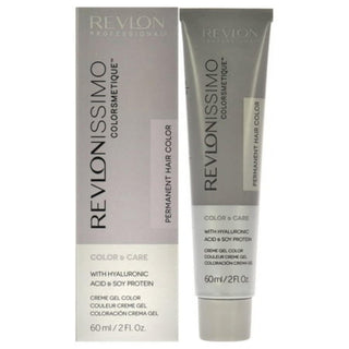 Revlon Revlonissimo Colorsmetique Acido Ialuronico Tintura Permanente per Capelli 7.43 Biondo Rame Dorato 60 ml