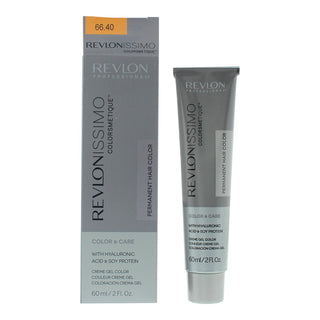 Revlonissimo Colorsmetique, Tintura Permanente Per Capelli, 66.40 Rame Intenso, 60 ml