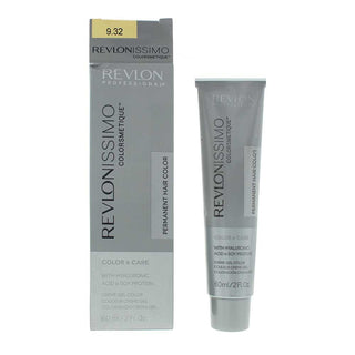Revlonissimo Colorsmetique, Tintura Permanente Per Capelli, 9.32 Biondo Chiarissimo Dorato Perla, 60 ml