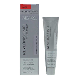 Revlonissimo Colorsmetique, Tintura Permanente Per Capelli, 66.66 Rosso Porpora Intenso, 60 ml