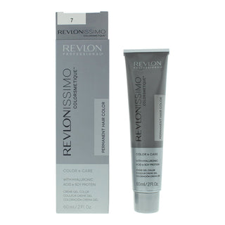 Revlonissimo Colorsmetique, Tintura Permanente Per Capelli, 7 Biondo Medio, 60 ml