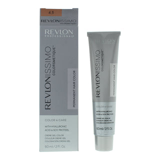 Revlon Colorsmetique Acido Ialuronico Tintura Permanente per Capelli 4.5 Castano Mogano Medio 60 ml