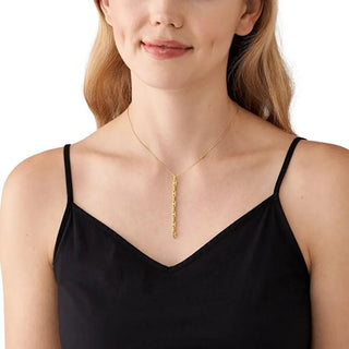 Michael Kors Collana Placcata Oro Astor Link MKC170700710 — Collana