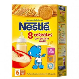 Nestle Nestlé Porridge 8 Whole Grain Cereals con Mary Cookie 600g